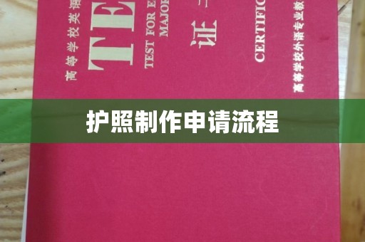 阿拉善盟护照制作申请流程